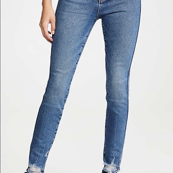 {Good American} Good Curve Jeans distressed 27 - Picture 8 of 8